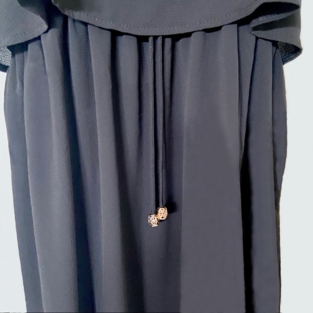 NWT Black Midi Dress - Picture 7 of 14